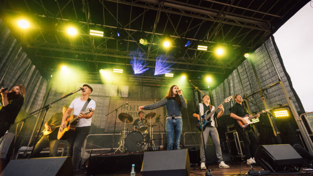 Ticket to Happiness Folk Rock Band Live